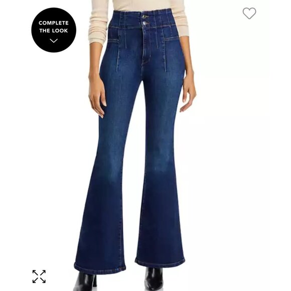 We The Free Denim - ❤️ Free People Jayde Flare Highrise jeans , Size 32 M56